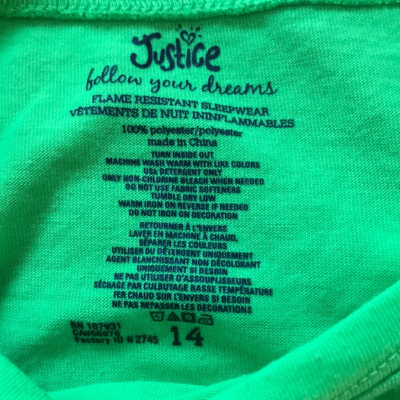 Justice pajamas - Picture 4 of 4